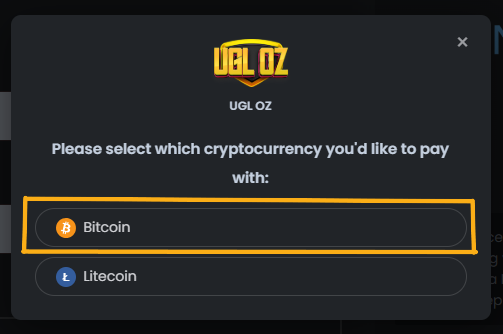 Pay with - UGL OZ